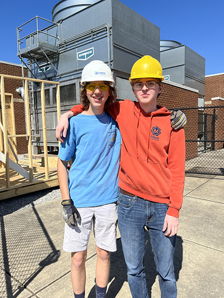 New Century Technology HS students partner with Habitat for Humanity on ...