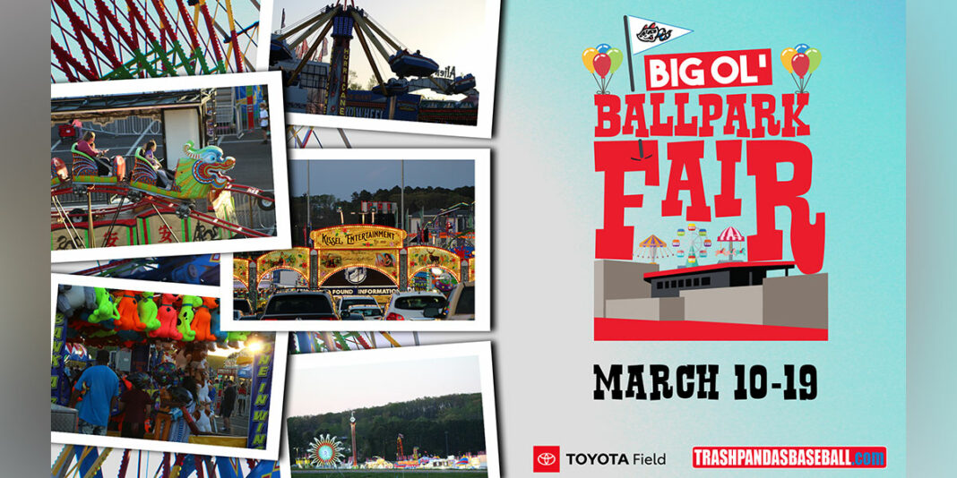 Big Ol' Ballpark Fair returns to Toyota Field 256 Today