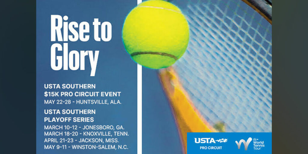 Huntsville Nets USTA Southern Pro Championship 256 Today   Rise To Glory Tennis USTA Southern Section 1024x512 