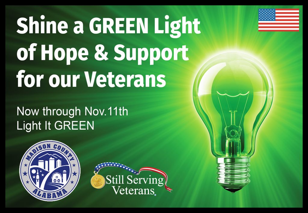 Madison County to participate in Operation Green Light for veterans ...