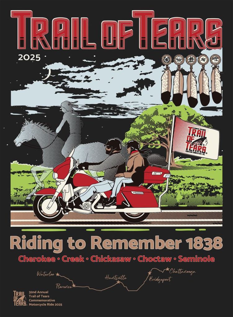Trail of Tears Motorcycle Ride to impact traffic across north Alabama ...
