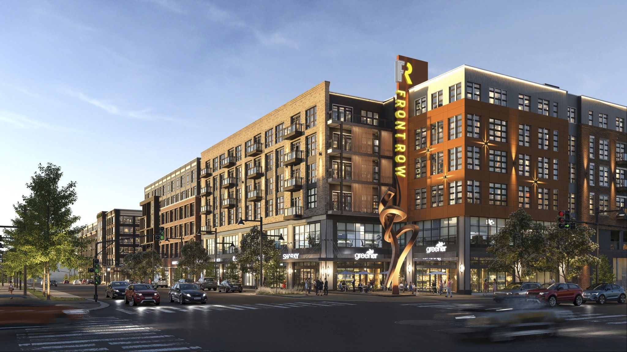 Downtown’s $220M Front Row A New Living Experience - 256 Today