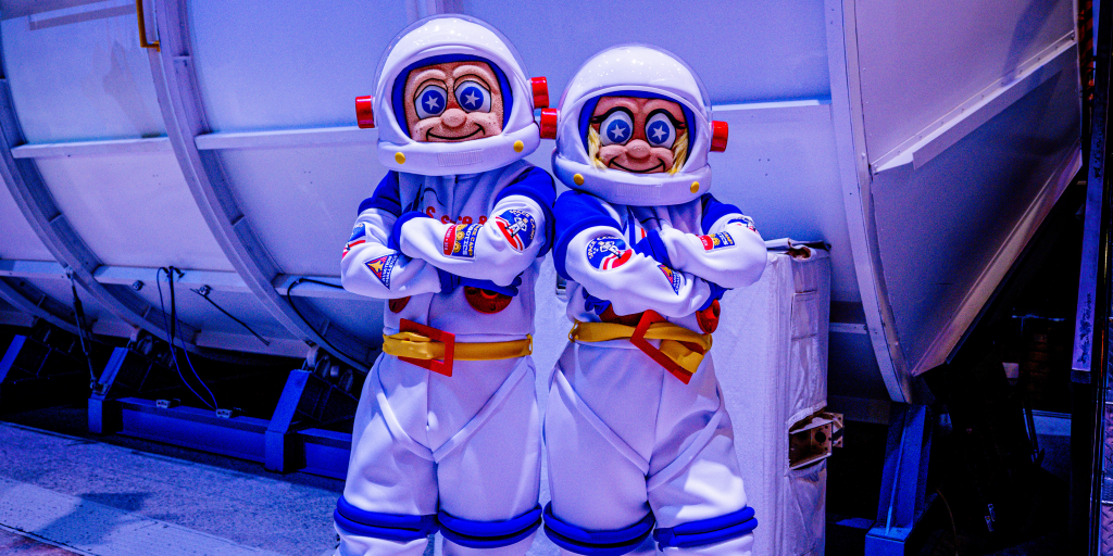 Rocket Center Mascot